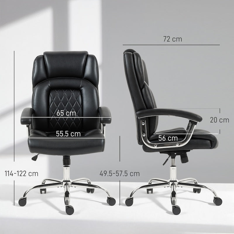 Big and Tall Chair to 180 Kilograms Black Pack of Ten