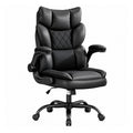 Executive Leather Ergonomic Chair Black