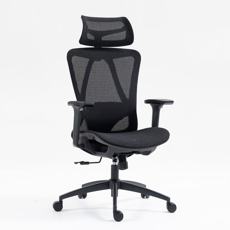 High Back Mesh Chair Black