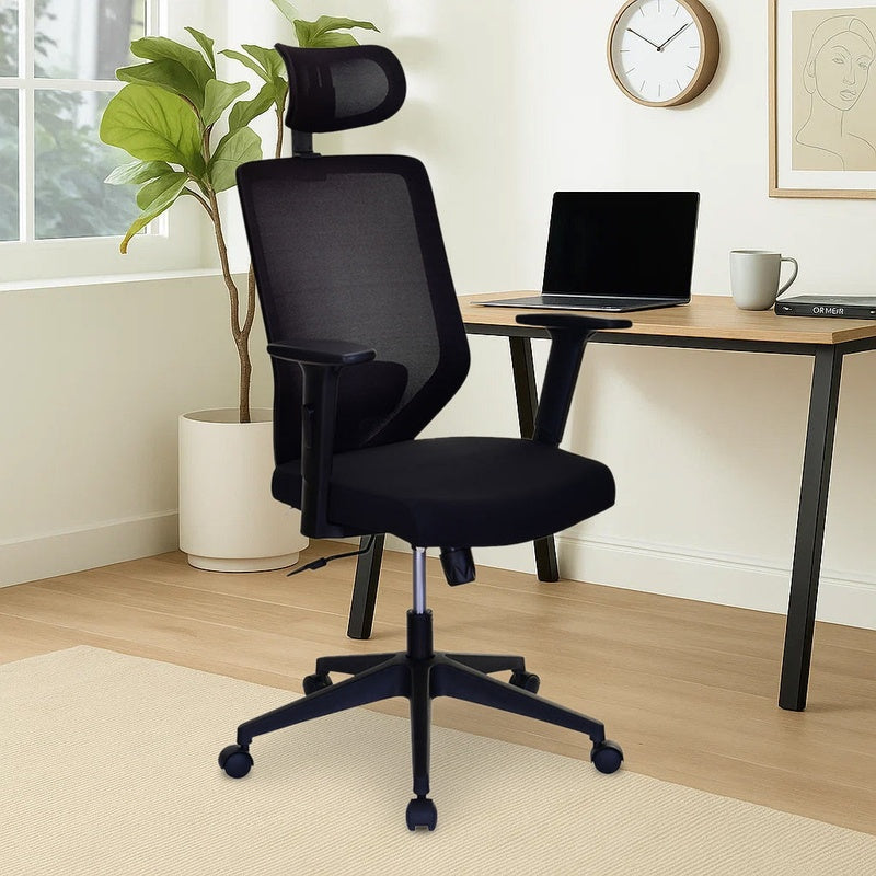 High Back Mesh Chair Black Pack of Ten