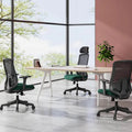 High Back Mesh Chair Green Pack of Five