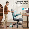 Petite Ergonomic Chair for Shorter Users Grey