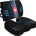 Posture Chair for Lower Back Support Black Pack of Five