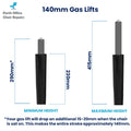 Replacement Gas Lift Standard