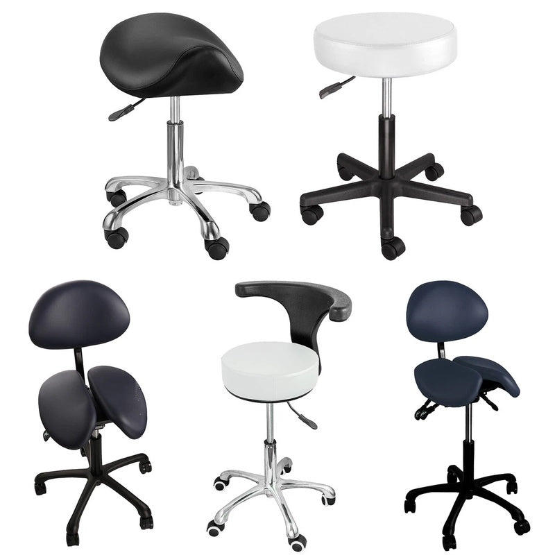 Saddle Stool Grey Pack of Five
