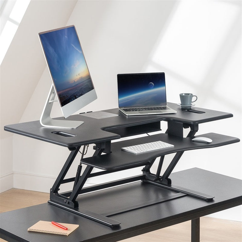 Sit Stand Desk Converter Large
